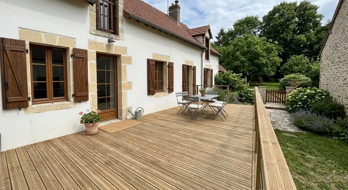 Réalisation terrasse bois 6